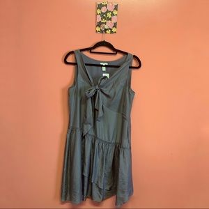 J Crew 100% Silk Effie Scarf Dress Tie Detail